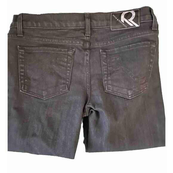 Rock & Republic Black Women’s Jeans Size 29 - Picture 2 of 5